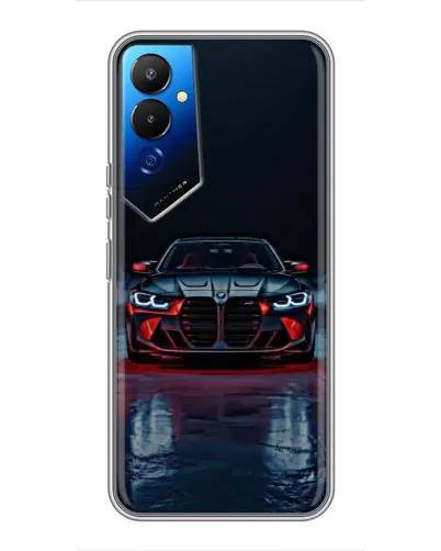 Чехол для TECNO POVA 4 (LG7n) с картинкой «BMW на мокрой дороге» Чехол для TECNO POVA 4 (LG7n) с картинкой «BMW на мокрой дороге»
