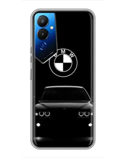 Чехол для TECNO POVA 4 (LG7n) с картинкой «BMW — взгляд из темноты»