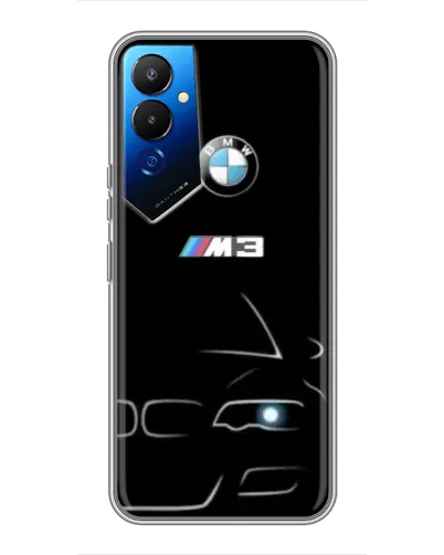 Чехол для TECNO POVA 4 (LG7n) с картинкой «Минималистичный принт BMW M3» Чехол для TECNO POVA 4 (LG7n) с картинкой «Минималистичный принт BMW M3»