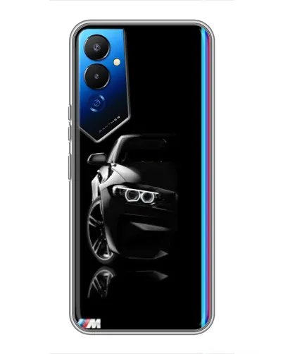 Чехол для TECNO POVA 4 (LG7n) с картинкой «Силуэт BMW в темноте» Чехол для TECNO POVA 4 (LG7n) с картинкой «Силуэт BMW в темноте»