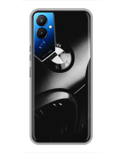 Чехол для TECNO POVA 4 (LG7n) с картинкой «Эмблема BMW — макро» Чехол для TECNO POVA 4 (LG7n) с картинкой «Эмблема BMW — макро»