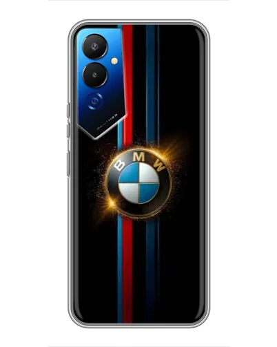 Чехол для TECNO POVA 4 (LG7n) с картинкой «BMW M-Power неон» Чехол для TECNO POVA 4 (LG7n) с картинкой «BMW M-Power неон»