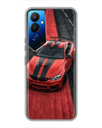 Чехол для TECNO POVA 4 (LG7n) с картинкой «BMW на красной дорожке» Чехол для TECNO POVA 4 (LG7n) с картинкой «BMW на красной дорожке»