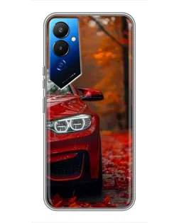 Чехол для TECNO POVA 4 (LG7n) с картинкой «Осенняя BMW M4»