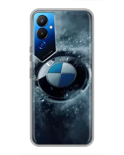 Чохол для TECNO POVA 4 (LG7n) з картинкою «Логотип BMW — лід»
