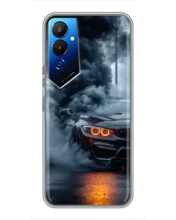 Чохол для TECNO POVA 4 (LG7n) з картинкою «BMW M-Power — абстракція»