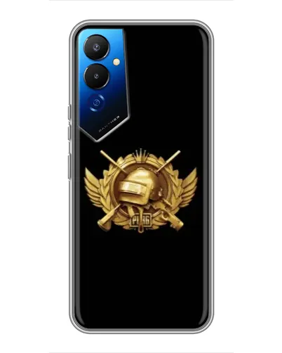 Чехол для TECNO POVA 4 (LG7n) с картинкой «PUBG — оранжевый градиент» Чехол для TECNO POVA 4 (LG7n) с картинкой «PUBG — оранжевый градиент»