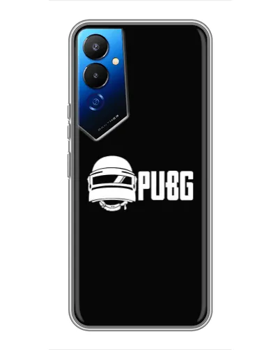 Чехол для TECNO POVA 4 (LG7n) с картинкой «PUBG — классический лого» Чехол для TECNO POVA 4 (LG7n) с картинкой «PUBG — классический лого»