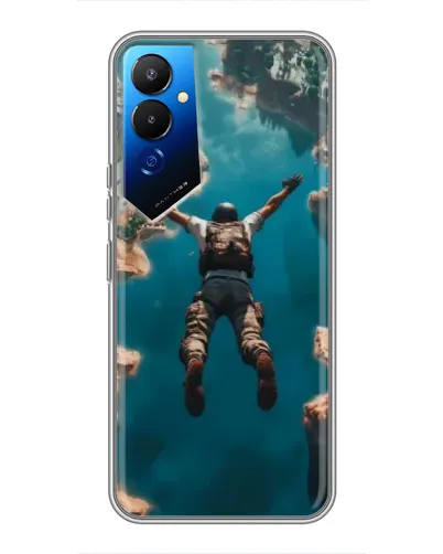 Чехол для TECNO POVA 4 (LG7n) с картинкой «PUBG — свободное падение» Чехол для TECNO POVA 4 (LG7n) с картинкой «PUBG — свободное падение»