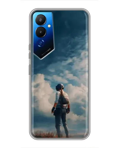 Чехол для TECNO POVA 4 (LG7n) с картинкой «Герой PUBG на скале» Чехол для TECNO POVA 4 (LG7n) с картинкой «Герой PUBG на скале»