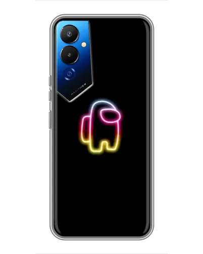 Чехол для TECNO POVA 4 (LG7n) с картинкой «Among Us градиент» Чехол для TECNO POVA 4 (LG7n) с картинкой «Among Us градиент»