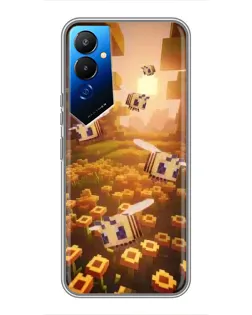 Чехол для TECNO POVA 4 (LG7n) с картинкой «Поле подсолнухов»
