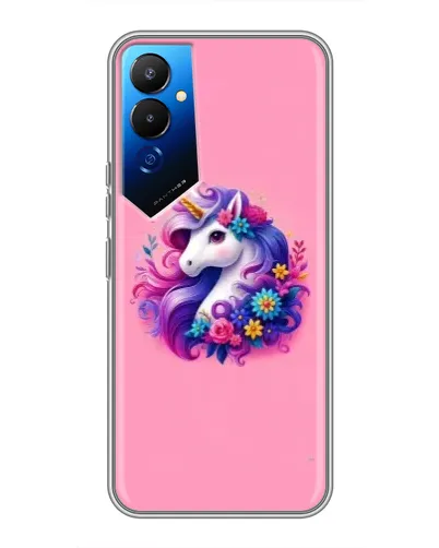 Чехол для TECNO POVA 4 (LG7n) с картинкой «Сказочный единорог»
