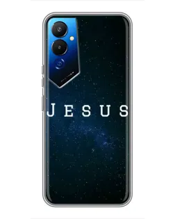 Чехол для TECNO POVA 4 (LG7n) с картинкой «Звездное небо Jesus»