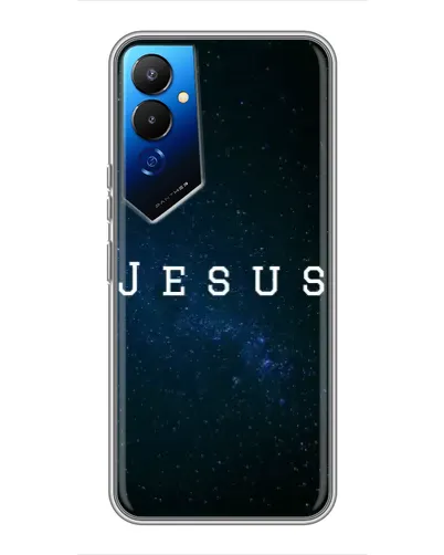 Чехол для TECNO POVA 4 (LG7n) с картинкой «Звездное небо Jesus»