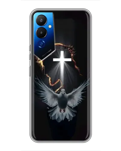 Чехол для TECNO POVA 4 (LG7n) с картинкой «Голубь и Свет»