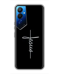 Чехол для TECNO POVA 4 (LG7n) с картинкой «Тонкая линия веры»