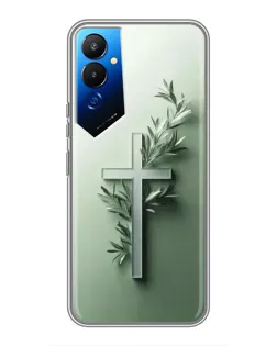 Чехол для TECNO POVA 4 (LG7n) с картинкой «Оливковая ветвь»