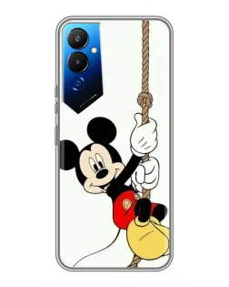 Чехол для TECNO POVA 4 (LG7n) с картинкой «Mickey на канате»