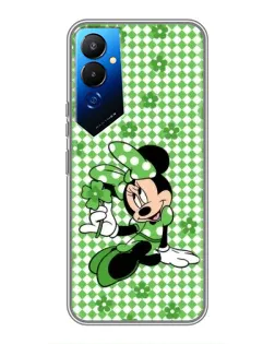 Чехол для TECNO POVA 4 (LG7n) с картинкой «Mickey в клетку»