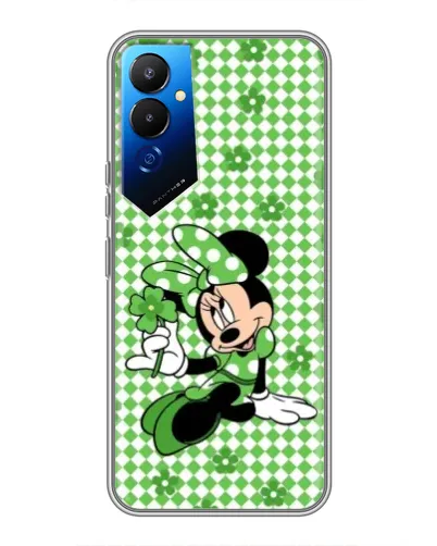 Чехол для TECNO POVA 4 (LG7n) с картинкой «Mickey в клетку»