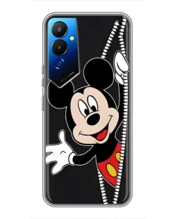 Чехол для TECNO POVA 4 (LG7n) с картинкой «Микки раздвигает стены»