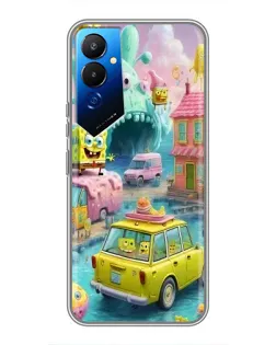 Чехол для TECNO POVA 4 (LG7n) с картинкой «Монстр-трак приключения»