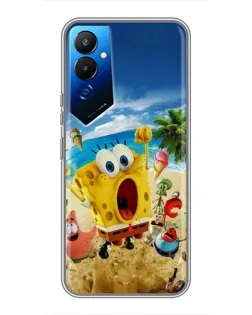 Чехол для TECNO POVA 4 (LG7n) с картинкой «Развлечения на пляже»