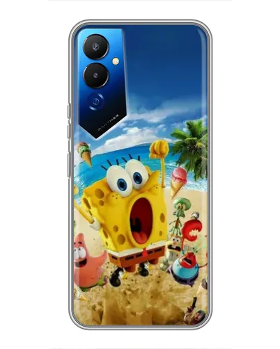Чехол для TECNO POVA 4 (LG7n) с картинкой «Развлечения на пляже»