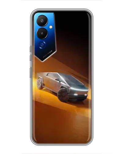 Чехол для TECNO POVA 4 (LG7n) с картинкой «Cybertruck в пустыне» Чехол для TECNO POVA 4 (LG7n) с картинкой «Cybertruck в пустыне»