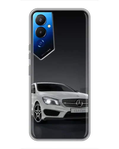 Чехол для TECNO POVA 4 (LG7n) с картинкой «Mercedes AMG GT Silver» Чехол для TECNO POVA 4 (LG7n) с картинкой «Mercedes AMG GT Silver»