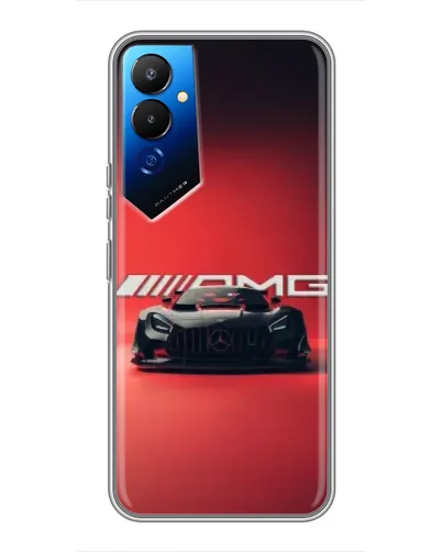 Чехол для TECNO POVA 4 (LG7n) с картинкой «Mercedes AMG — красная линия» Чехол для TECNO POVA 4 (LG7n) с картинкой «Mercedes AMG — красная линия»