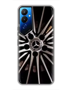Чохол для TECNO POVA 4 (LG7n) з картинкою «Диск Mercedes»