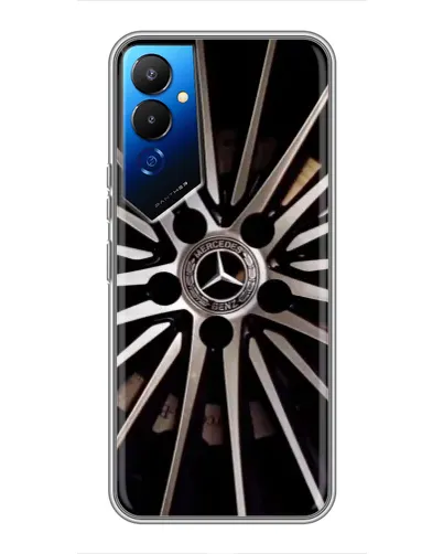 Чохол для TECNO POVA 4 (LG7n) з картинкою «Диск Mercedes»