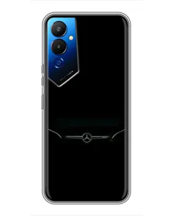 Чехол для TECNO POVA 4 (LG7n) с картинкой «Mercedes Stealth Look»