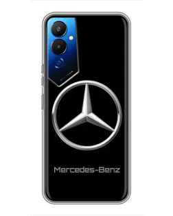 Чехол для TECNO POVA 4 (LG7n) с картинкой «Mercedes Silver Logo»