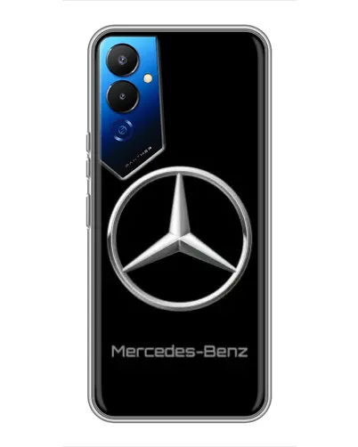 Чехол для TECNO POVA 4 (LG7n) с картинкой «Mercedes Silver Logo» Чехол для TECNO POVA 4 (LG7n) с картинкой «Mercedes Silver Logo»