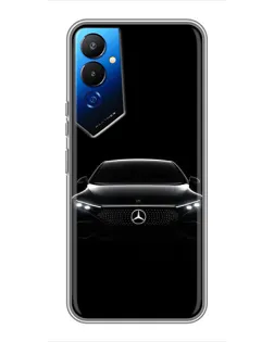 Чехол для TECNO POVA 4 (LG7n) с картинкой «Mercedes Vision — концепт»