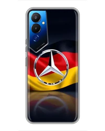 Чехол для TECNO POVA 4 (LG7n) с картинкой «Mercedes — флаг Германии» Чехол для TECNO POVA 4 (LG7n) с картинкой «Mercedes — флаг Германии»