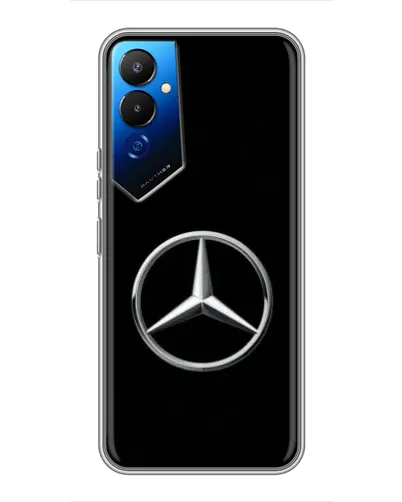 Чехол для TECNO POVA 4 (LG7n) с картинкой «Mercedes классический лого» Чехол для TECNO POVA 4 (LG7n) с картинкой «Mercedes классический лого»