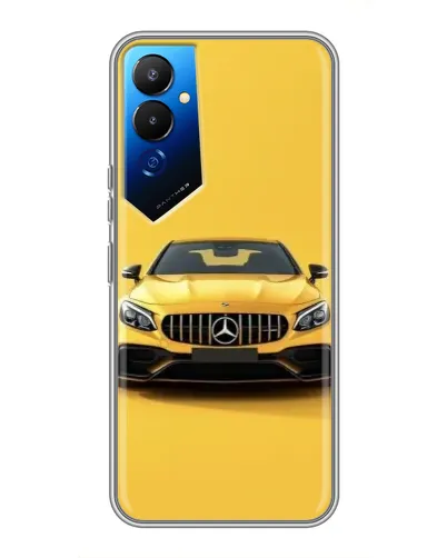 Чехол для TECNO POVA 4 (LG7n) с картинкой «Желтый Mercedes GT» Чехол для TECNO POVA 4 (LG7n) с картинкой «Желтый Mercedes GT»
