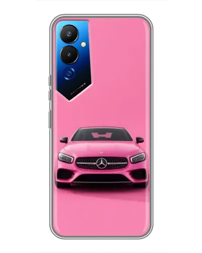 Чехол для TECNO POVA 4 (LG7n) с картинкой «Розовый Mercedes AMG» Чехол для TECNO POVA 4 (LG7n) с картинкой «Розовый Mercedes AMG»