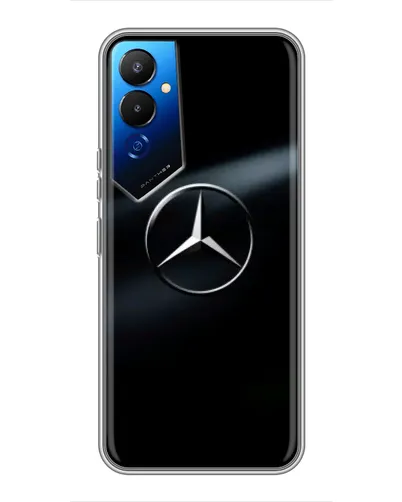 Чехол для TECNO POVA 4 (LG7n) с картинкой «Mercedes на металле» Чехол для TECNO POVA 4 (LG7n) с картинкой «Mercedes на металле»