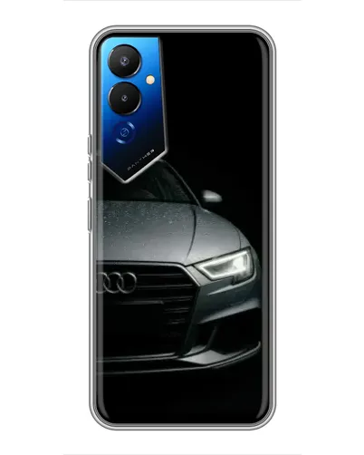 Чехол для TECNO POVA 4 (LG7n) с картинкой «Audi — детализация кузова» Чехол для TECNO POVA 4 (LG7n) с картинкой «Audi — детализация кузова»