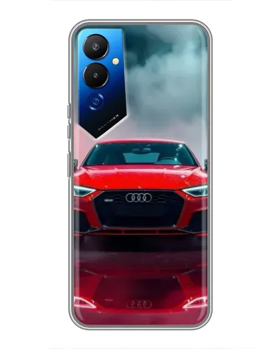 Чехол для TECNO POVA 4 (LG7n) с картинкой «Audi RS — красный стиль» Чехол для TECNO POVA 4 (LG7n) с картинкой «Audi RS — красный стиль»