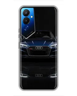 Чехол для TECNO POVA 4 (LG7n) с картинкой «Audi — ночное отражение»