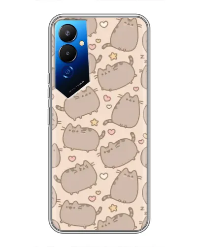 Чехол для TECNO POVA 4 (LG7n) с картинкой «Маленькие Пушины» Чехол для TECNO POVA 4 (LG7n) с картинкой «Маленькие Пушины»