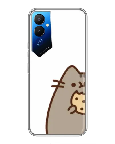 Чехол для TECNO POVA 4 (LG7n) с картинкой «Пушин с печеньем» Чехол для TECNO POVA 4 (LG7n) с картинкой «Пушин с печеньем»