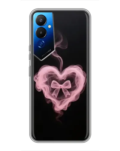 Чохол для TECNO POVA 4 (LG7n) з картинкою «Димчасте серце» Чохол для TECNO POVA 4 (LG7n) з картинкою «Димчасте серце»