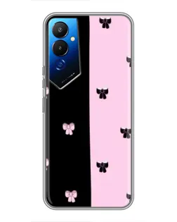 Чехол для TECNO POVA 4 (LG7n) с картинкой «Контрастные банты»